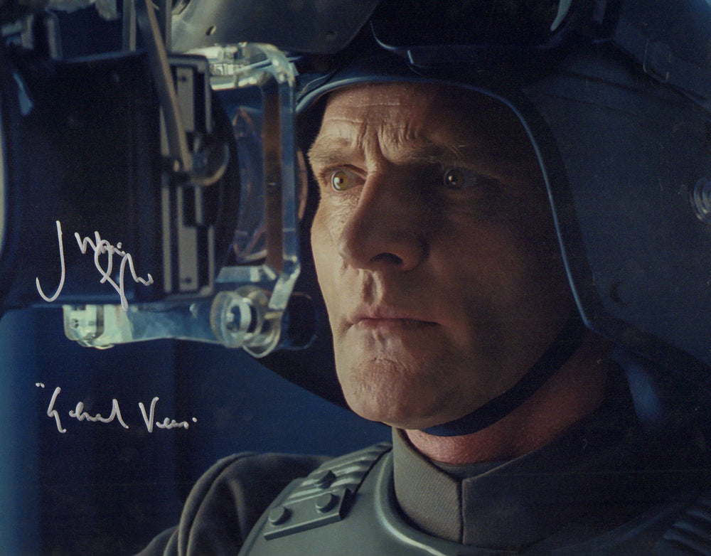 Julian Glover as General Veers in Star Wars: The Empire Strikes Back (SWAU) Signed 11x14 Photo