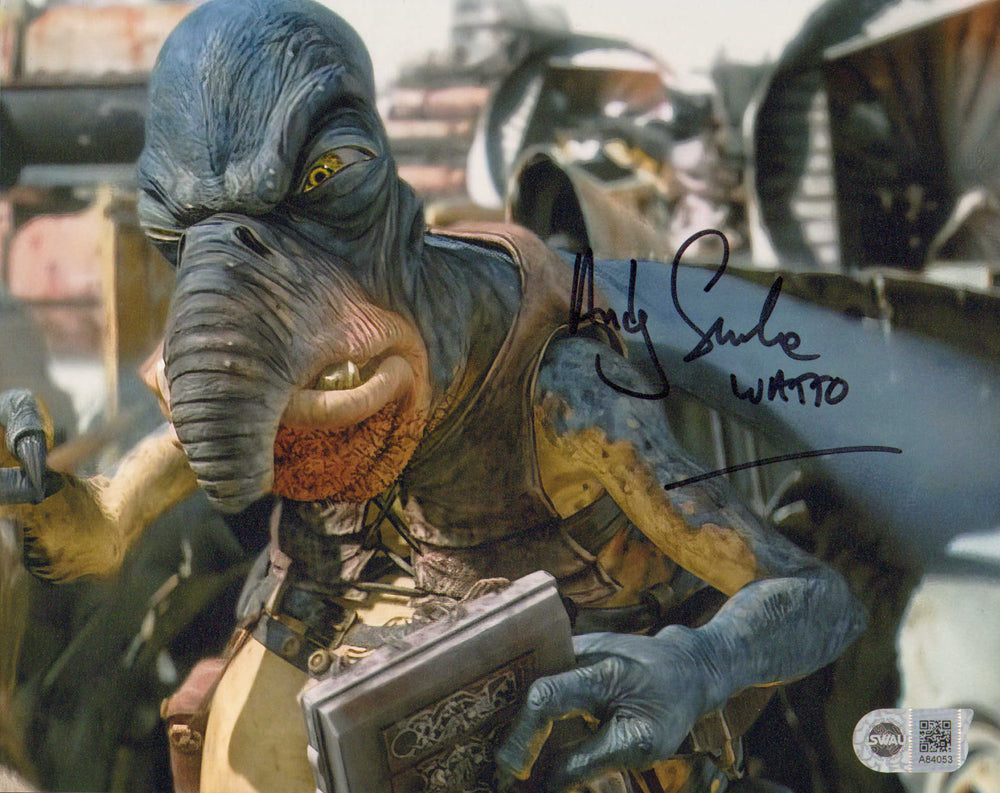 Andy Secombe as Watto in Star Wars Episode I: The Phantom Menace (SWAU) Signed 8x10 Photo with Character Name