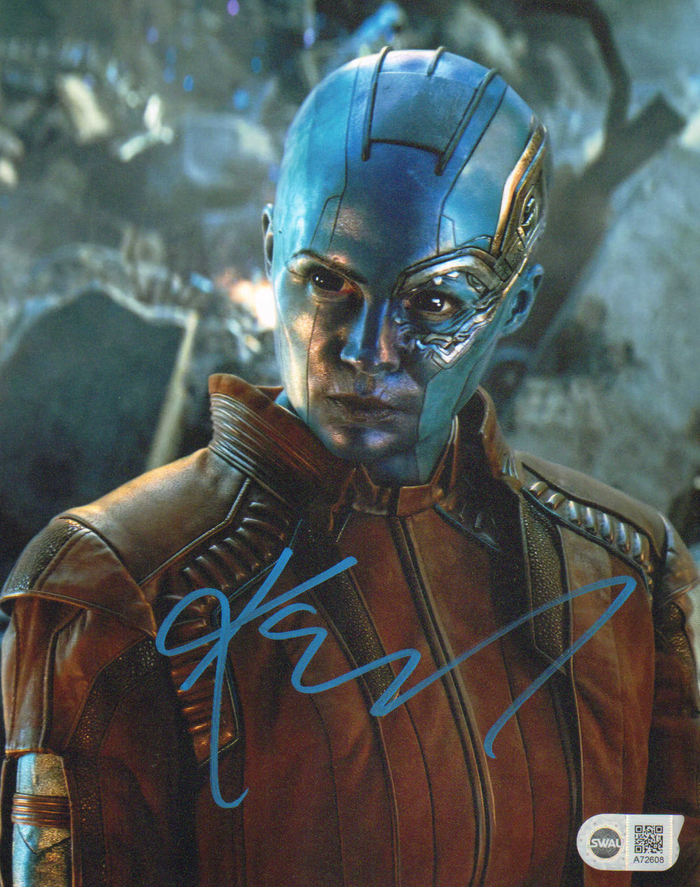 アベンジャーズ Karen Gillan 直筆サインカード ネビュラ 49シリ その他