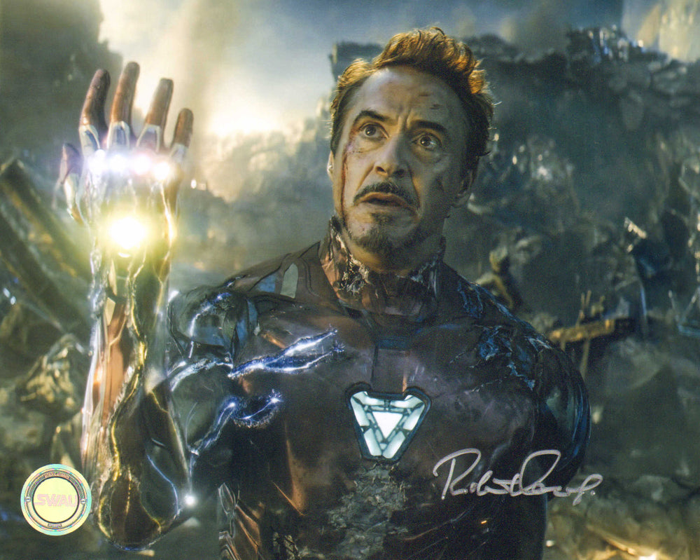 Robert Downey Jr as Tony Stark/Iron Man in Avengers: Endgame (SWAU) Signed 8x10 photo