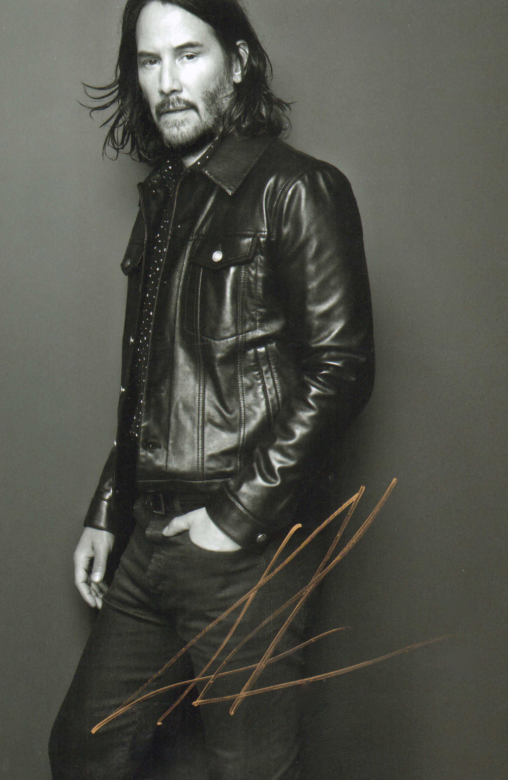 Keanu Reeves from John Wick & The Matrix Signed 8x12 Photo