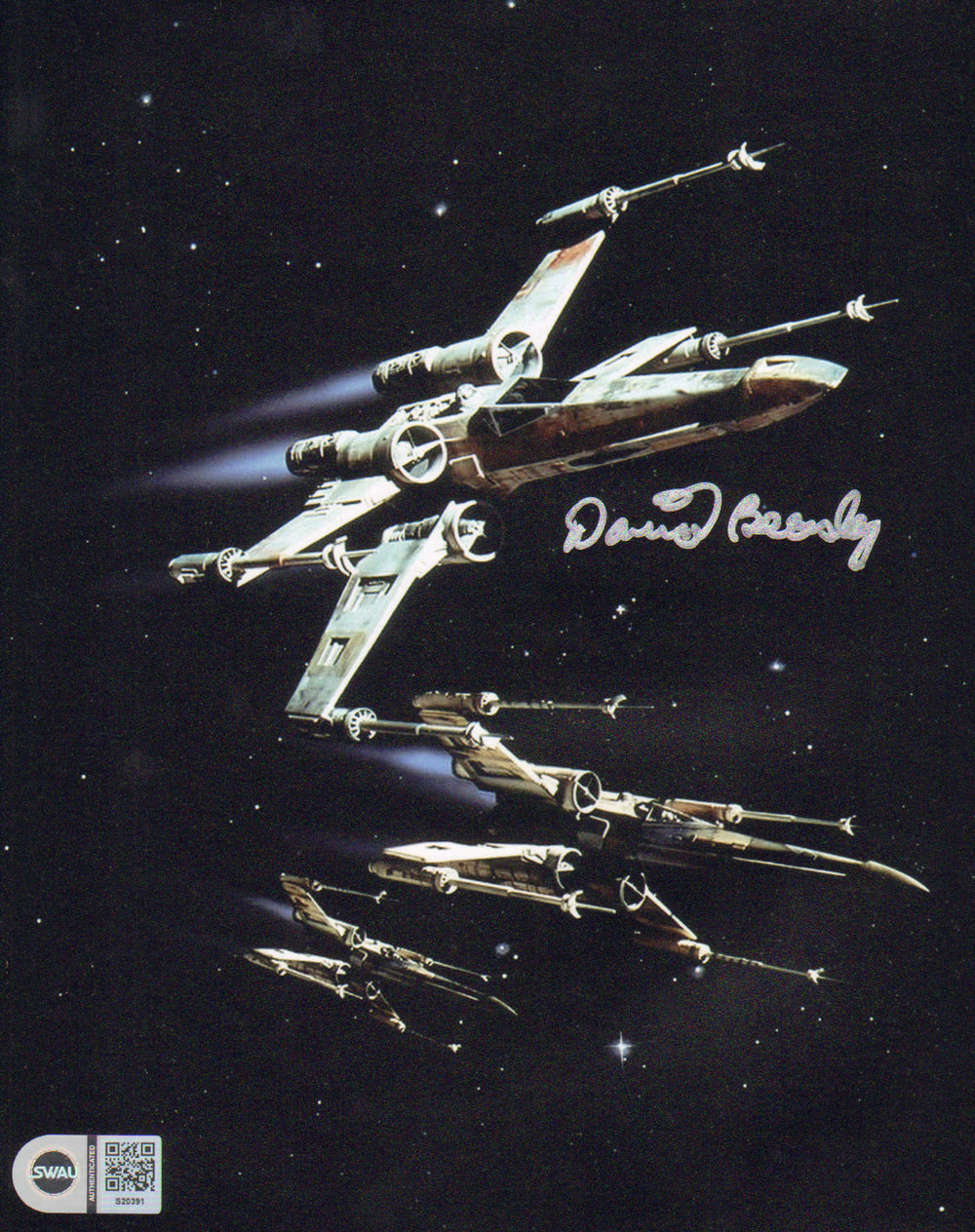 David Beasley Visual Effects Artist in Star Wars (SWAU) Signed 8x10 Photo