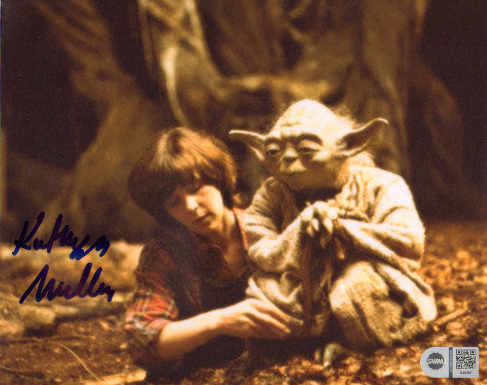 Kathryn Mullen as Yoda in Star Wars: The Empire Strikes Back Behind the Scenes (SWAU) Signed 8x10 Photo
