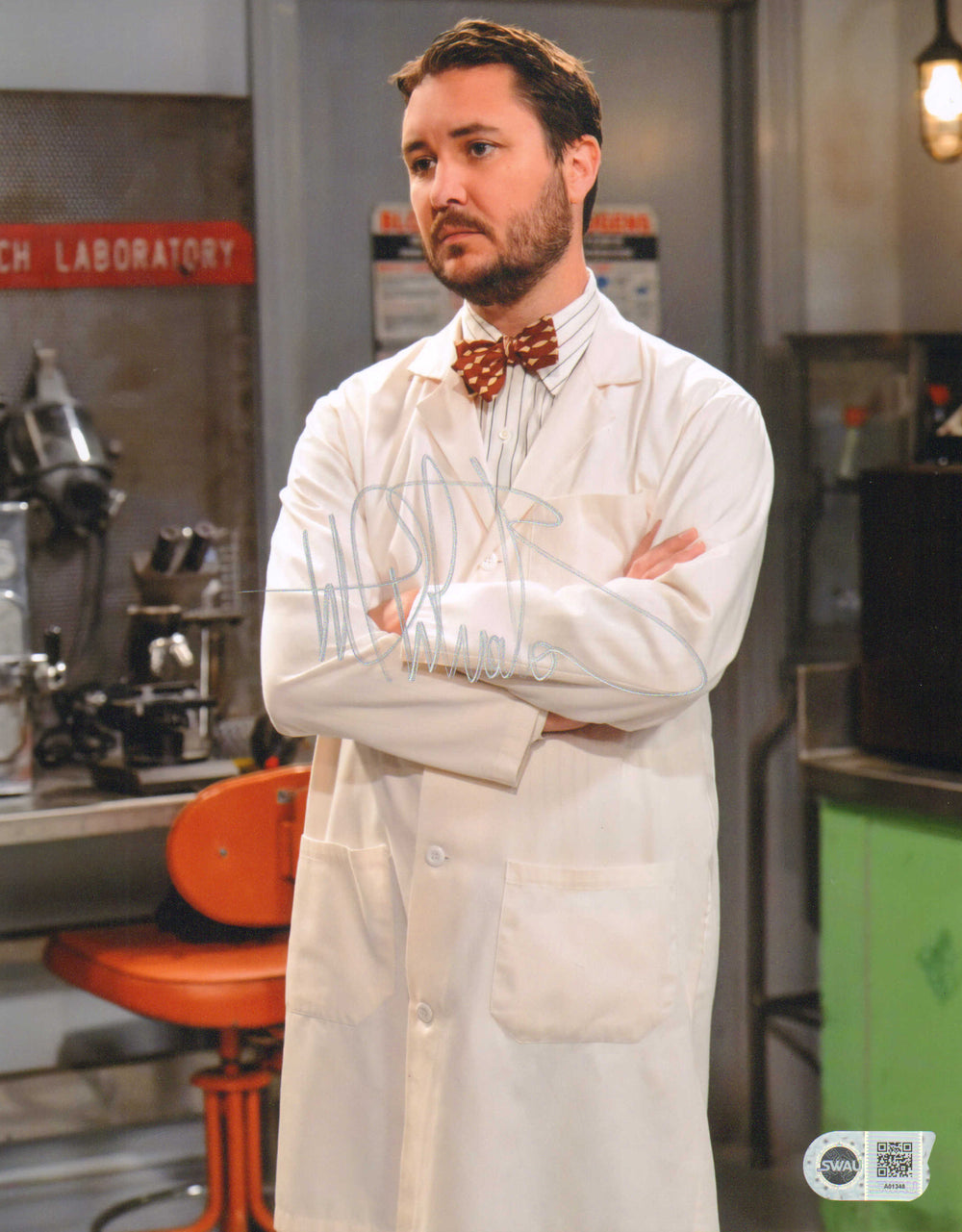 Wil Wheaton in The Big Bang Theory (SWAU) Signed 11x14 Photo