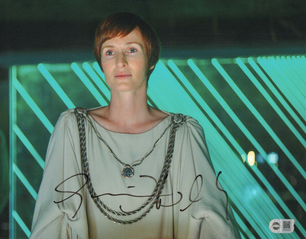 Genevieve O'Reilly as Mon Mothma in Star Wars: Rogue One (SWAU) Signed 11x14 Photo