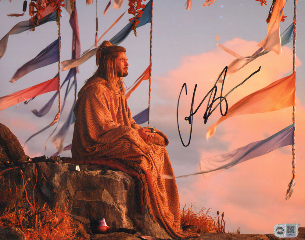 Chris Hemsworth as Thor in Thor: Love and Thunder (SWAU) Signed 11x14 Photo