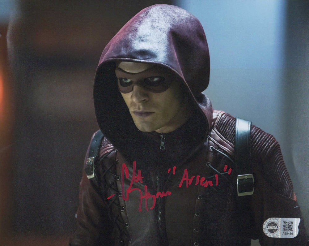 Colton Haynes as Red Arrow/Roy Harper in The CW's Arrowverse (SWAU Witnessed) Signed 8x10 Photo