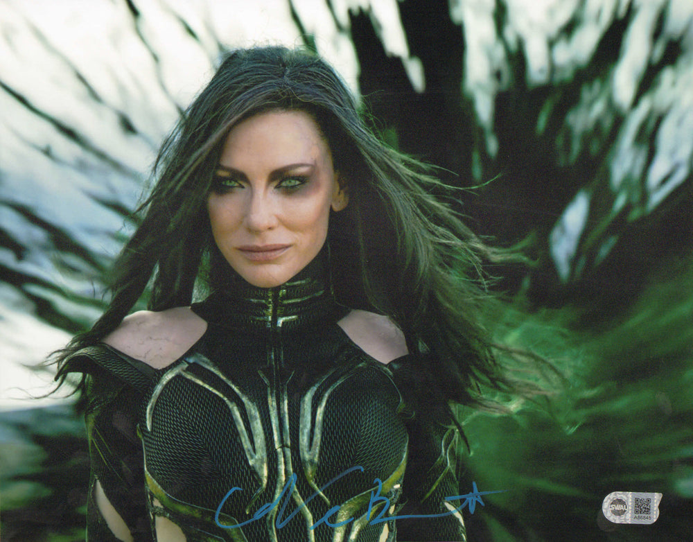 Cate Blanchett as Hela in Thor: Ragnarok (SWAU) Signed 11x14 Photo