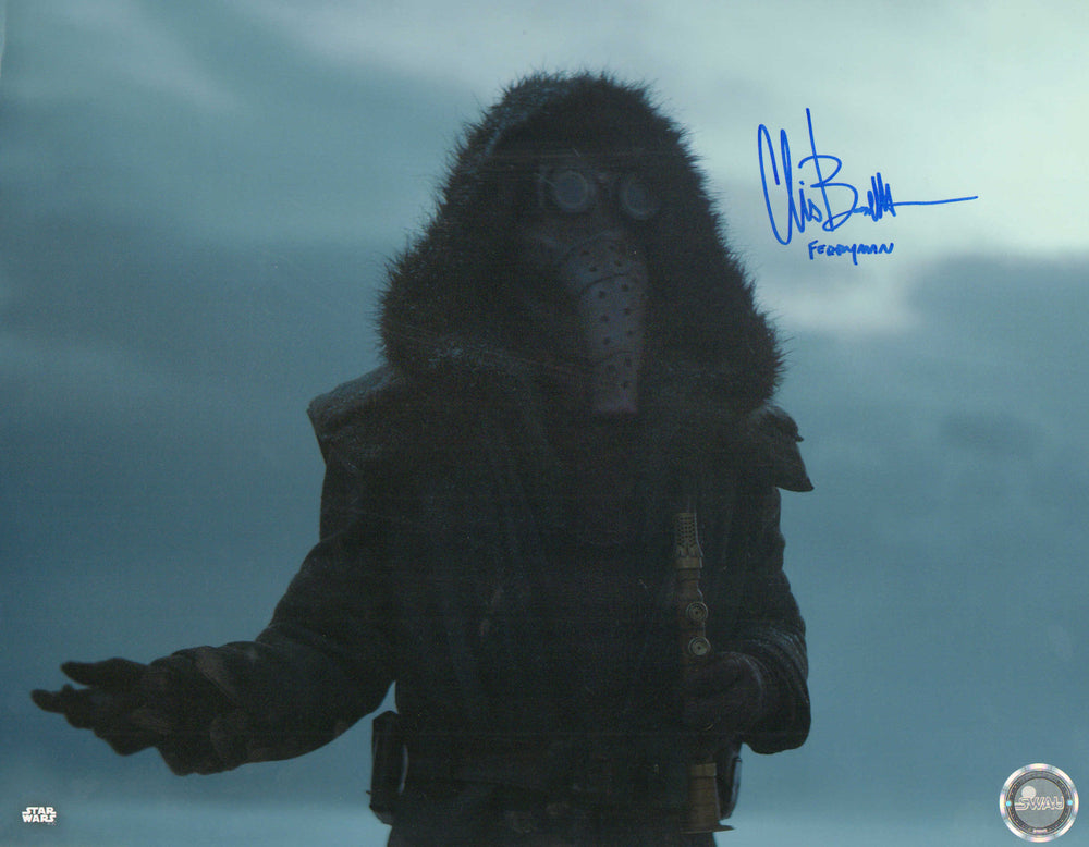 Christopher Bartlett as the Ferryman in Star Wars: The Mandalorian (SWAU) Signed 11x14 Photo with Character Name