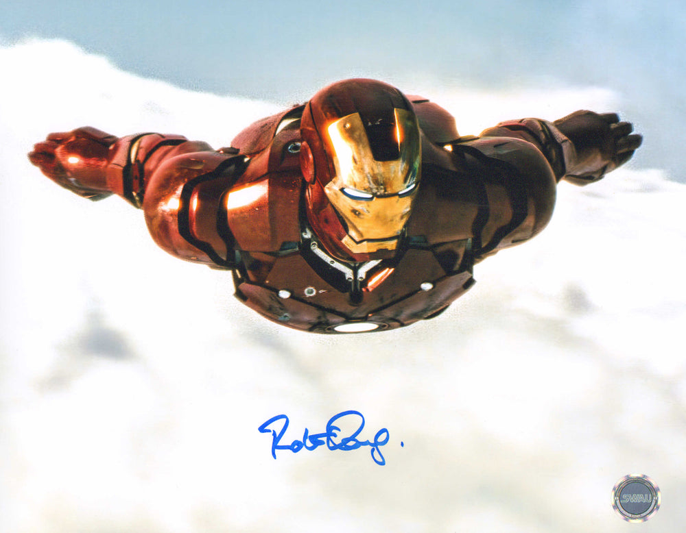 Robert Downey Jr. as Iron Man in Iron Man (SWAU) Signed 11x14 Photo