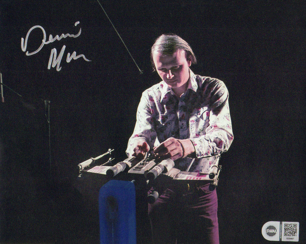 Dennis Muren Special Effects Cameraman of Star Wars: A New Hope with X-Wing Model (SWAU) Signed 8x10 Photo