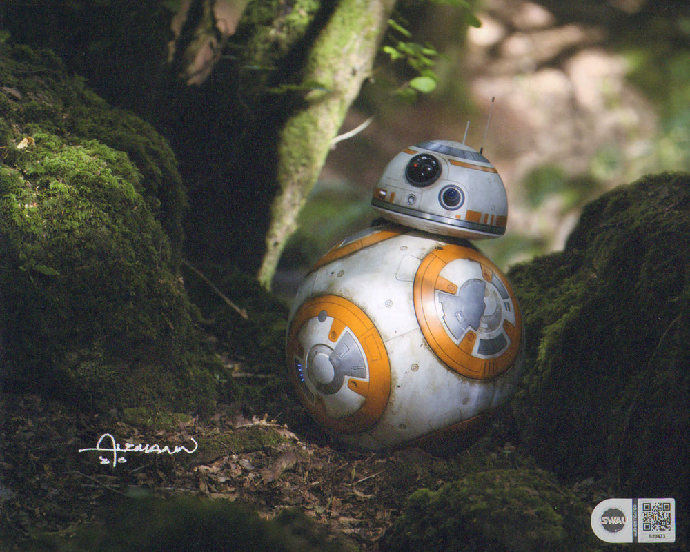 Christian Alzmann as BB-8 in Star Wars: The Force Awakens (SWAU) Signed 8x10 Photo