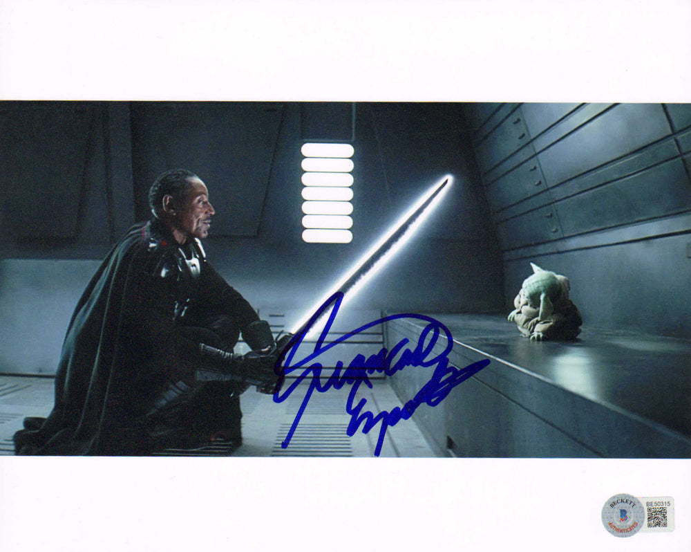 Giancarlo Esposito as Moff Gideon in Star Wars: The Mandalorian (Beckett) Signed 8x10 Photo