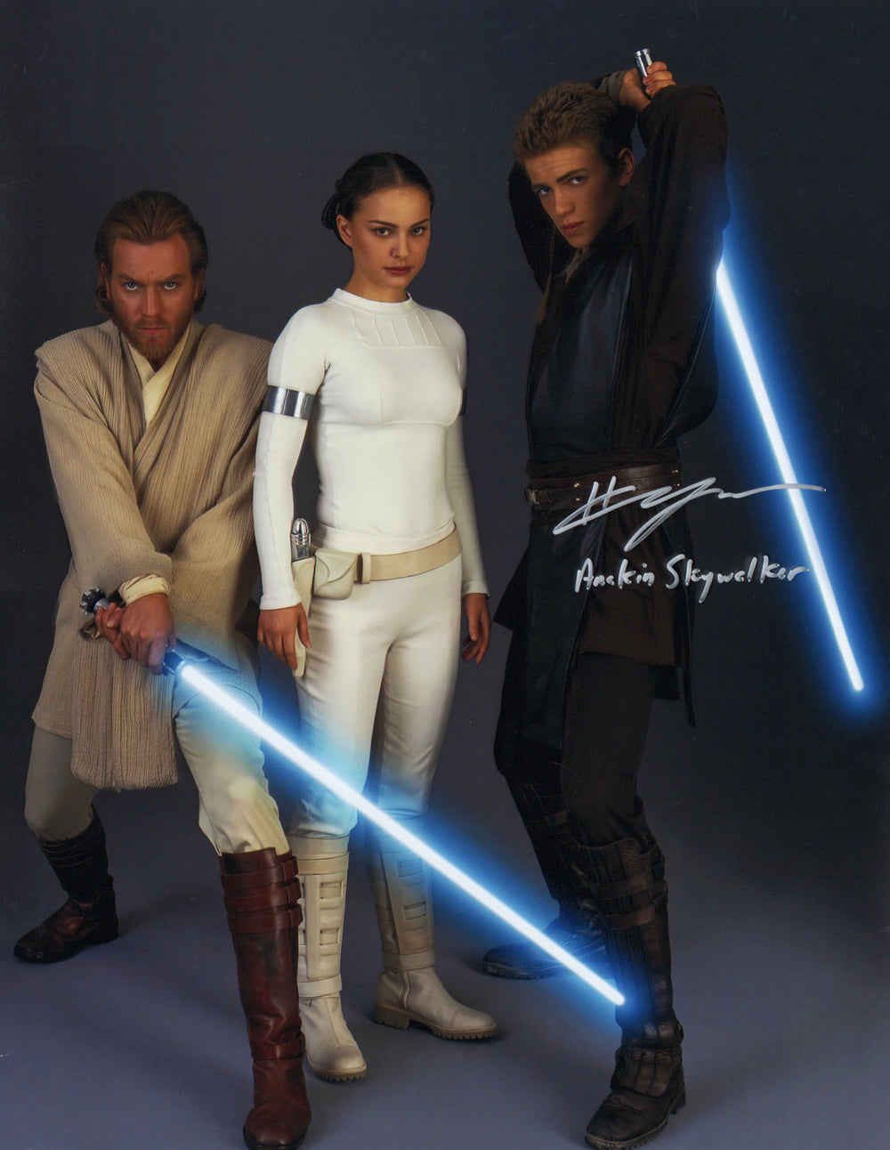 Hayden Christensen as Anakin Skywalker in Star Wars Episode III: Revenge of the Sith (SWAU Authenticated) Signed 16x20 Photo