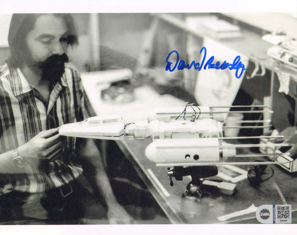 David Beasley Visual Effects Artist in Star Wars (SWAU) Signed 8x10 Photo