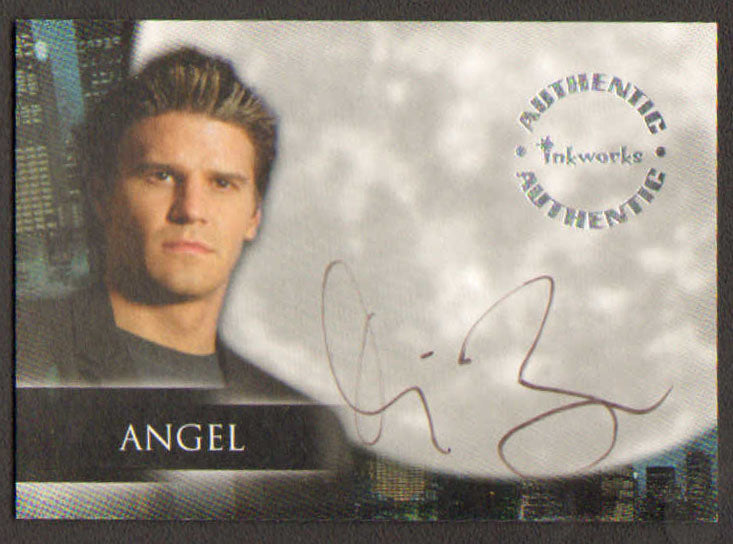 
                  
                    Angel Inkworks Trading Cards 35pc LOT Signed by David Boreanaz, Charisma Carpenter, Glenn Quinn, Alexis Denisof, J. August Richards, Amy Acker, Vincent Kartheiser, Andy Hallett, James Marsters, Mercedes McNab, Gina Torres, Julie Benz, Eliza Dushku, & More
                  
                