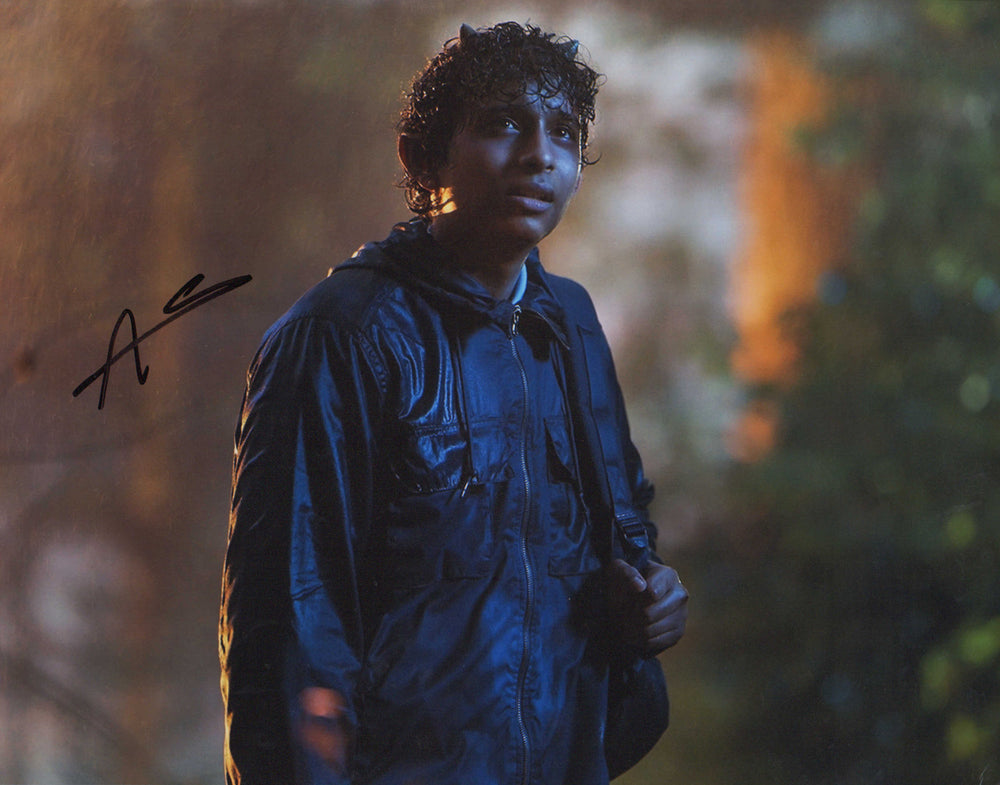 
                  
                    Aryan Simhadri as Grover Underwood in Percy Jackson and the Olympians Signed 11x14 Photo
                  
                
