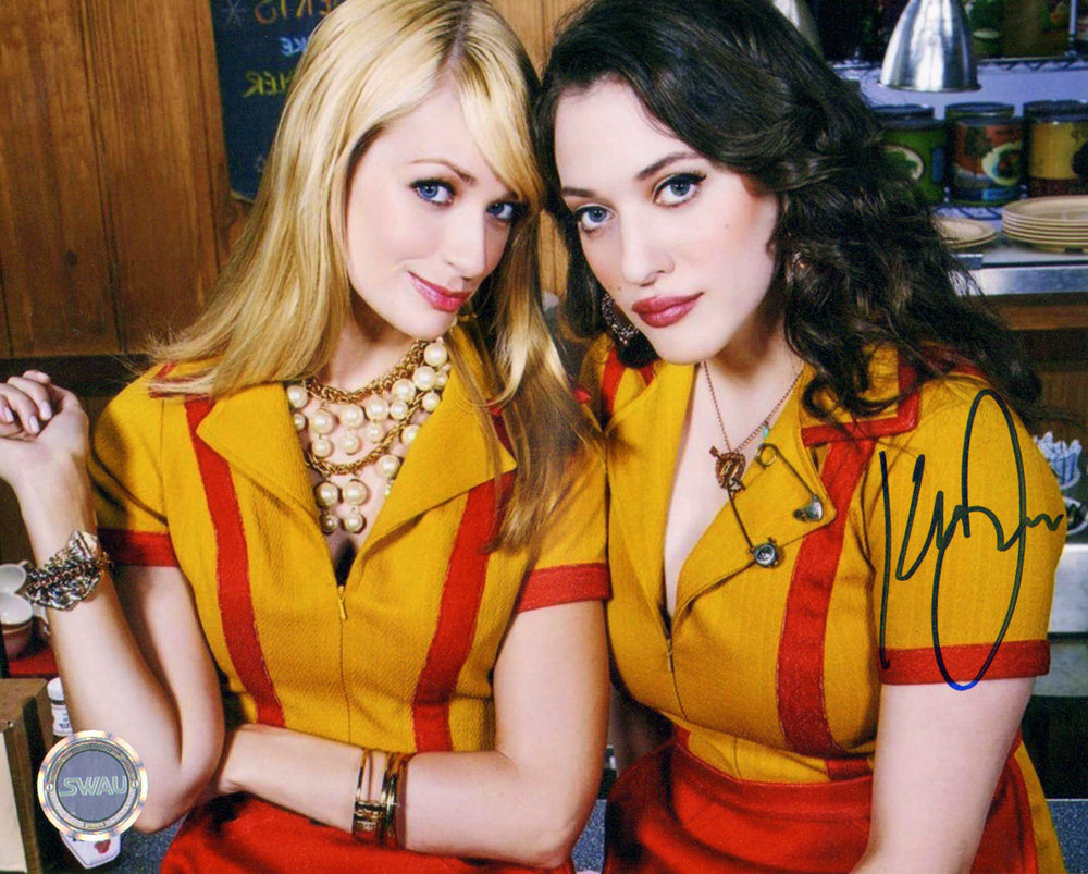 Kat Dennings as Max Black in 2 Broke Girls (SWAU) Signed 8x10 Photo