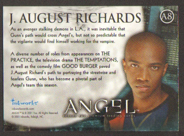 
                  
                    Angel Inkworks Trading Cards 35pc LOT Signed by David Boreanaz, Charisma Carpenter, Glenn Quinn, Alexis Denisof, J. August Richards, Amy Acker, Vincent Kartheiser, Andy Hallett, James Marsters, Mercedes McNab, Gina Torres, Julie Benz, Eliza Dushku, & More
                  
                