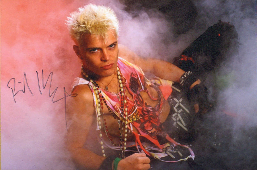 Billy Idol Singer, Songwriter, & Musician Signed 8x12 Photo