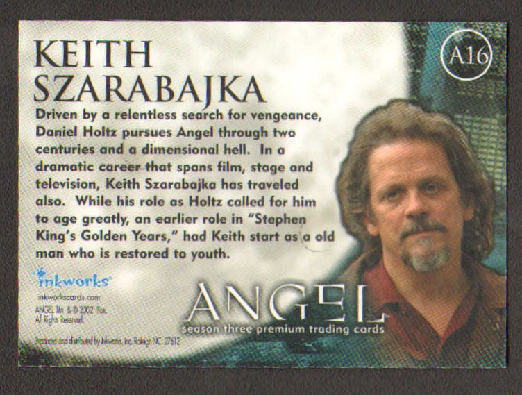 
                  
                    Angel Inkworks Trading Cards 35pc LOT Signed by David Boreanaz, Charisma Carpenter, Glenn Quinn, Alexis Denisof, J. August Richards, Amy Acker, Vincent Kartheiser, Andy Hallett, James Marsters, Mercedes McNab, Gina Torres, Julie Benz, Eliza Dushku, & More
                  
                