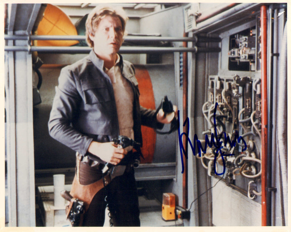 Harrison Ford as Han Solo in Star Wars: The Empire Strikes Back Signed 8x10 Photo