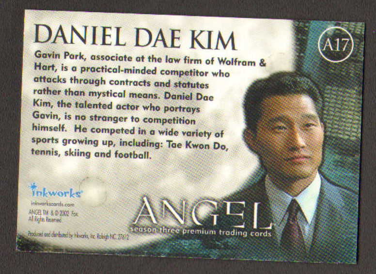 
                  
                    Angel Inkworks Trading Cards 35pc LOT Signed by David Boreanaz, Charisma Carpenter, Glenn Quinn, Alexis Denisof, J. August Richards, Amy Acker, Vincent Kartheiser, Andy Hallett, James Marsters, Mercedes McNab, Gina Torres, Julie Benz, Eliza Dushku, & More
                  
                