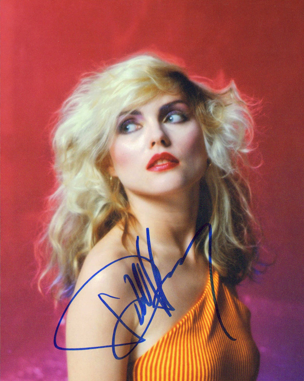 Debbie Harry Singer of Blondie Signed 8x10 Photo