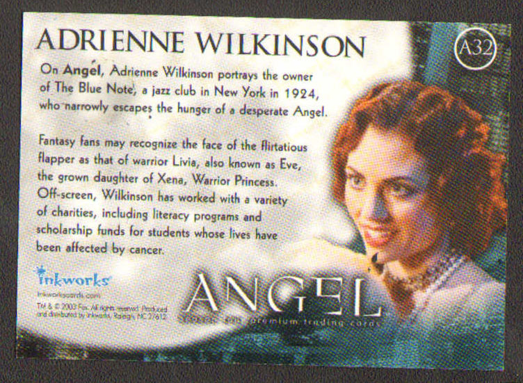 
                  
                    Angel Inkworks Trading Cards 35pc LOT Signed by David Boreanaz, Charisma Carpenter, Glenn Quinn, Alexis Denisof, J. August Richards, Amy Acker, Vincent Kartheiser, Andy Hallett, James Marsters, Mercedes McNab, Gina Torres, Julie Benz, Eliza Dushku, & More
                  
                