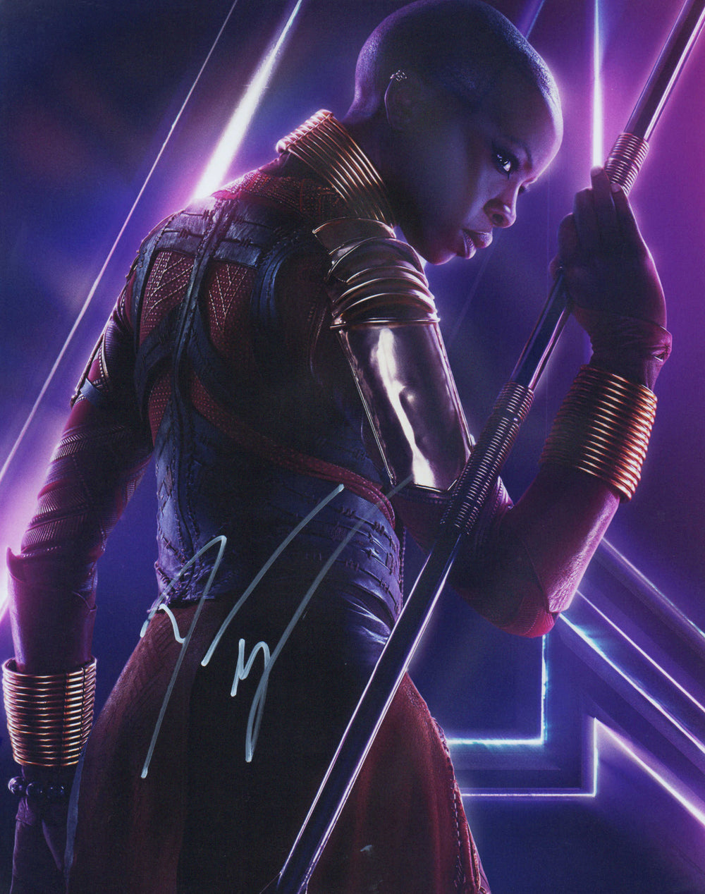 Danai Gurira as Okoye in Avengers: Infinity War Signed 11x14 Photo