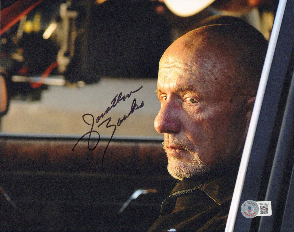 Jonathan Banks as Mike Ehrmantraut in Breaking Bad (Beckett) Signed 8x10 Photo