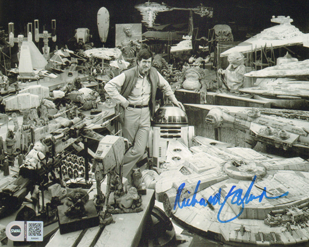 Richard Edlund ILM Visual Effects Artist Behind the Scenes of Star Wars (SWAU) Signed 8x10 Photo