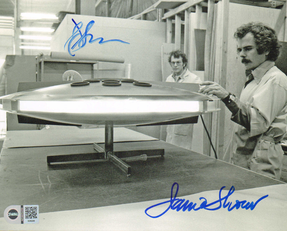 Jamie & William Shourt ILM Visual Effects Artist Behind the Scenes of Star Wars (SWAU) Signed 8x10 Photo