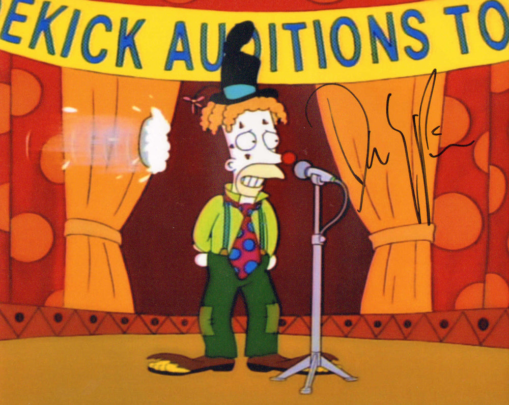 David Hyde Pierce as Clown Cecil Terwilliger in The Simpsons Signed 8x10 Photo