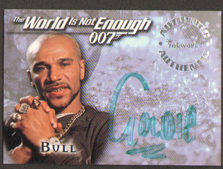 
                  
                    James Bond 007: The World Is Not Enough Inkworks Trading Cards 6pc LOT Signed by Judi Dench, Denise Richards, Samantha Bond, Goldie, Serena Scott Thomas, & Desmond Llewelyn
                  
                