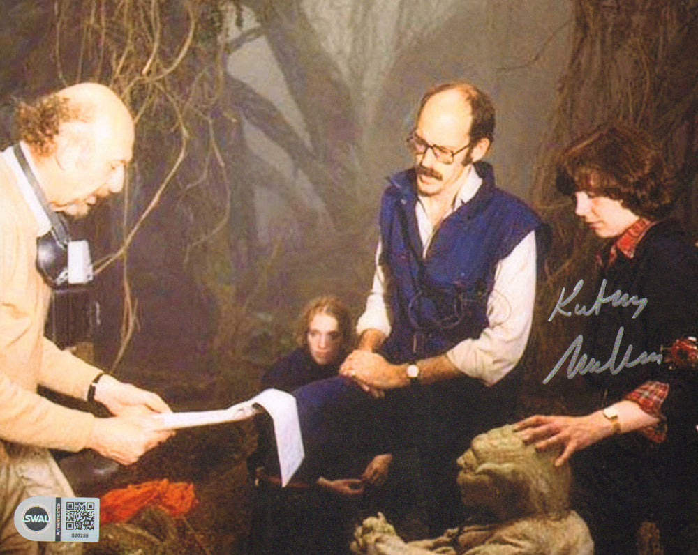 Kathryn Mullen as Yoda in Star Wars: The Empire Strikes Back Behind the Scenes (SWAU) Signed 8x10 Photo