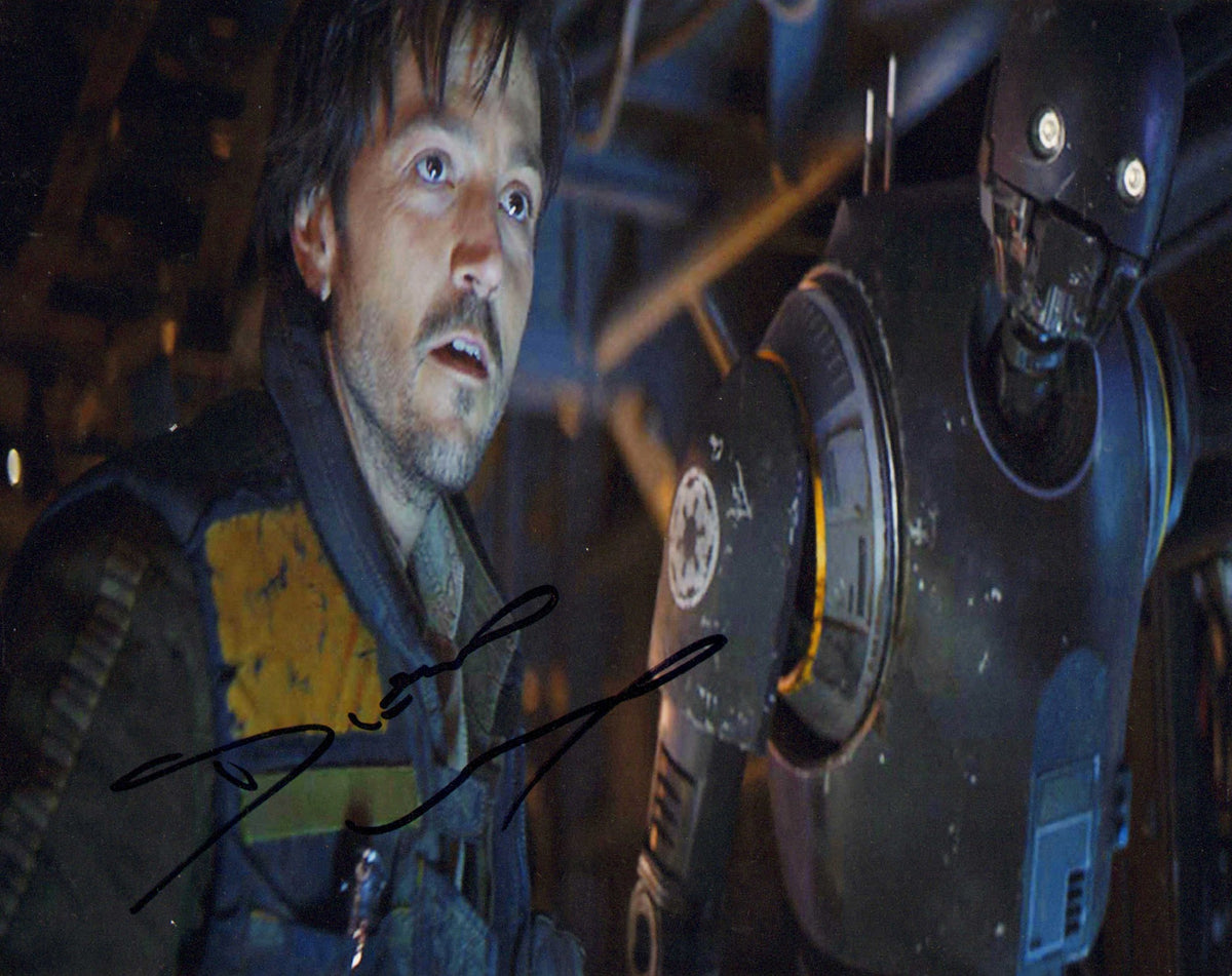 Diego Luna as Cassian Andor in Rogue One: A Star Wars Story Signed 8x1 ...