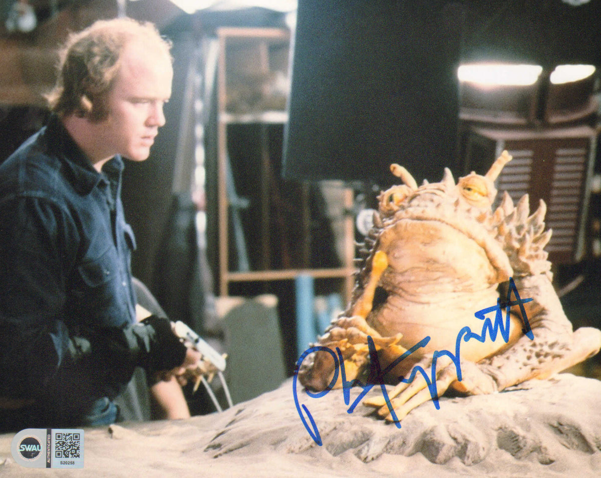 Phil Tippett ILM Visual Effects Artist with Rancor Puppet Behind the S ...