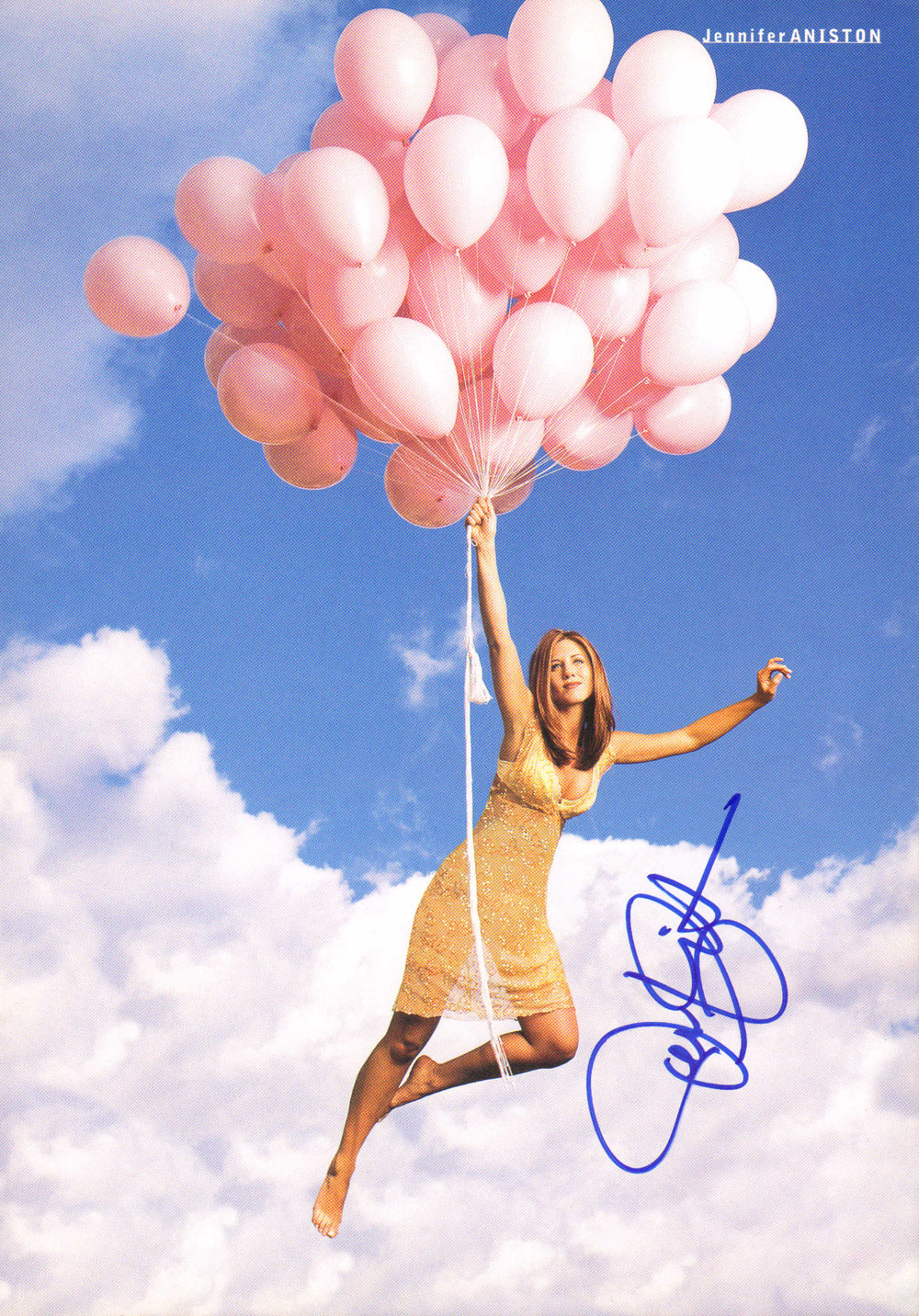 Jennifer Aniston from Friends Signed 9.5x13.5 Magazine Page