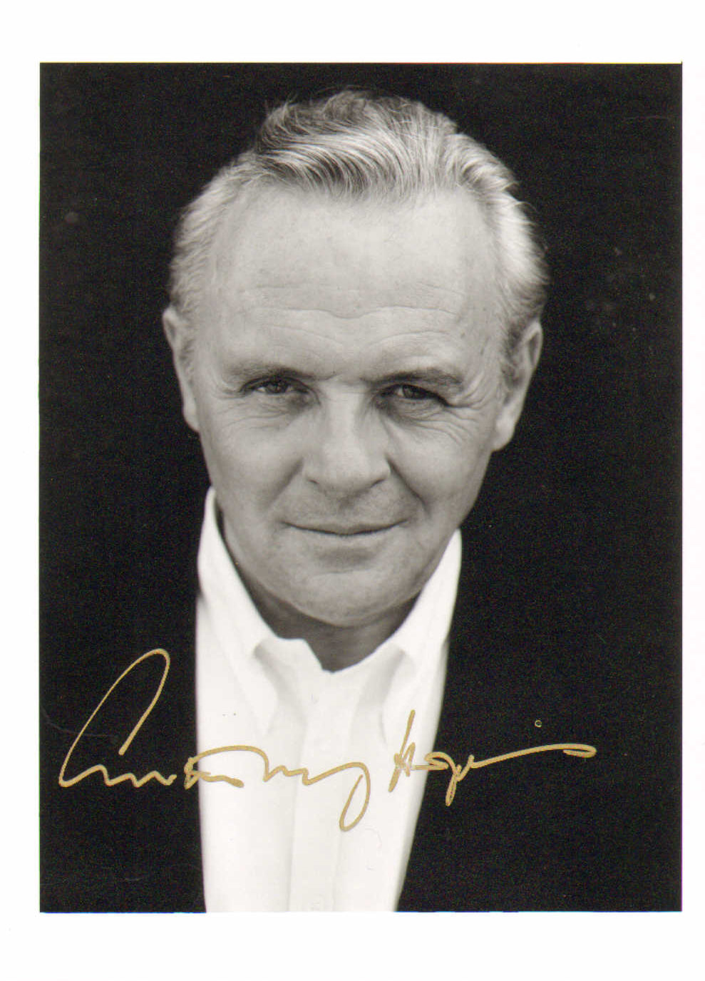 Anthony Hopkins from The Silence of the Lambs, Magic, and Thor (SWAU) Signed 5x7 Photo