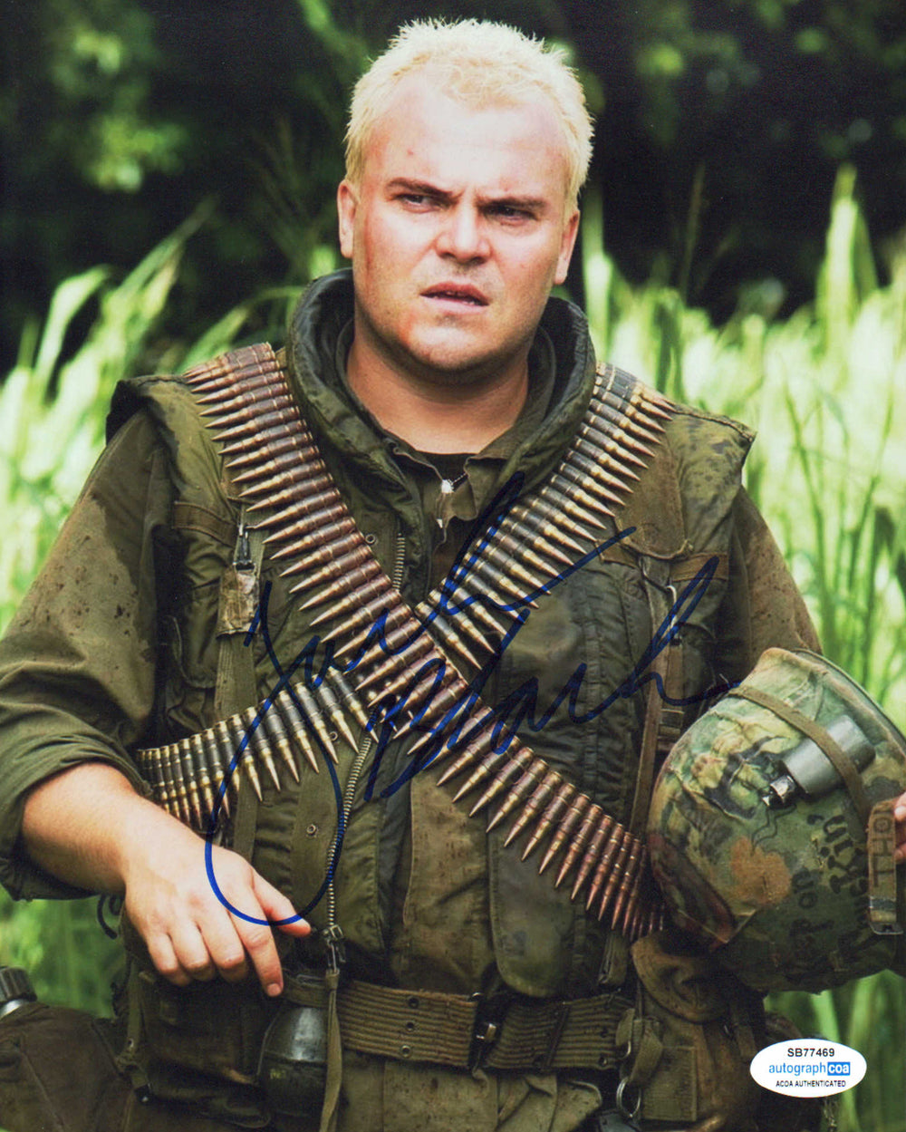 Jack Black as Jeff Portnoy in Tropic Thunder (Autograph COA) Signed 8x10 Photo