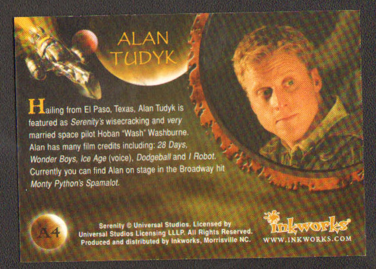 
                  
                    Firefly: Serenity Inkworks Trading Cards 9pc LOT Signed by Nathan Fillion, Alan Tudyk  Adam Baldwin, Summer Glau, Morena Baccarin, Jewel Staite, Sean Maher, Gina Torres, & Ron Glass
                  
                