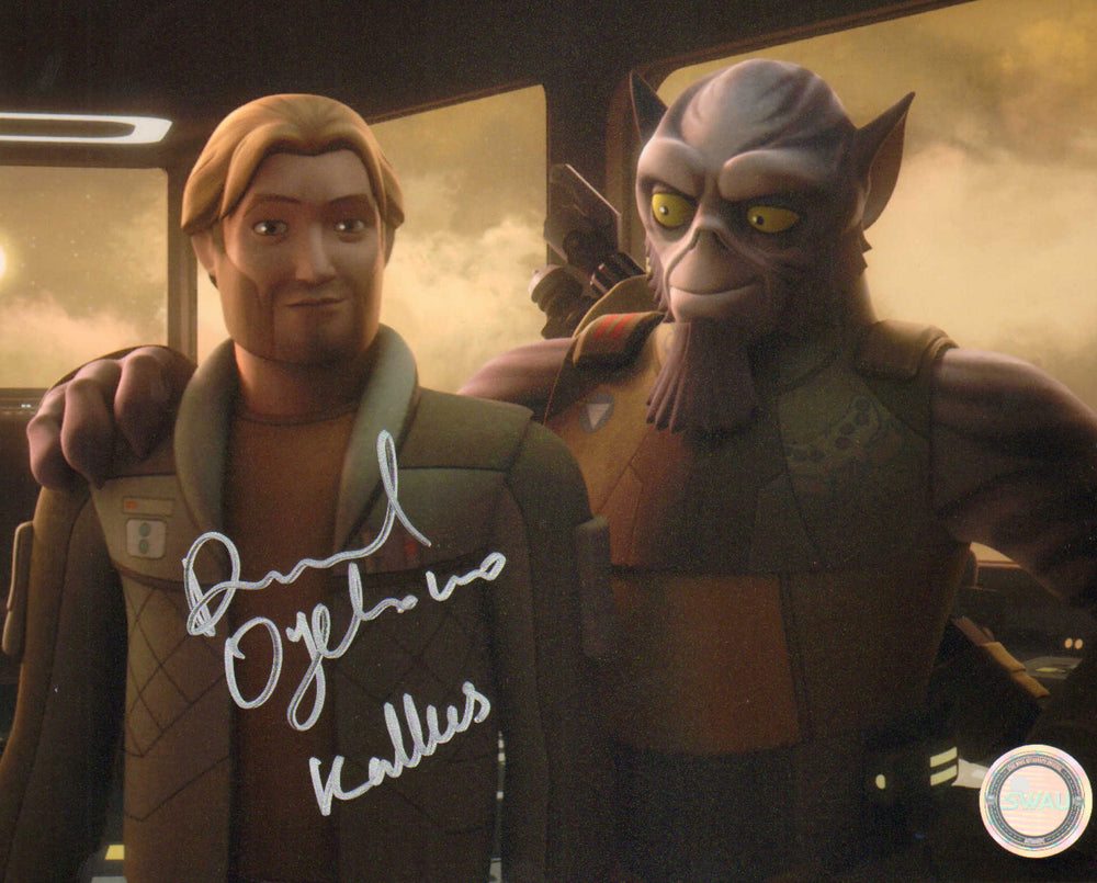 David Oyelowo as Agent Kallus in Star Wars: Rebels (SWAU) Signed 8x10 Photo with Character Name