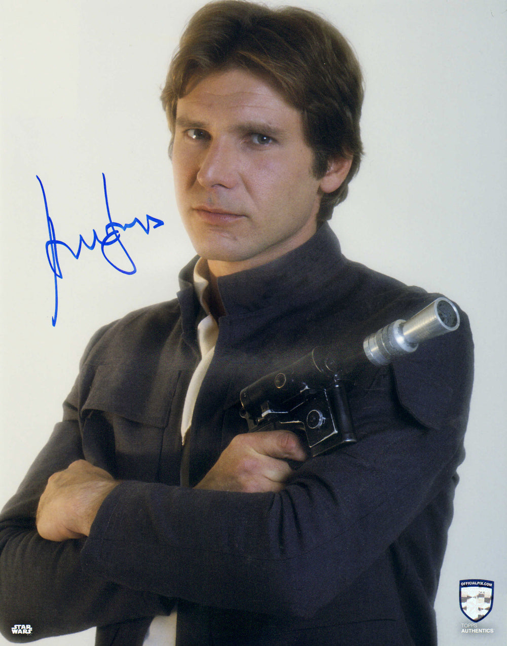 Harrison Ford as Han Solo in Star Wars: The Empire Strikes Back (Official Pix) Signed 11x14 Photo