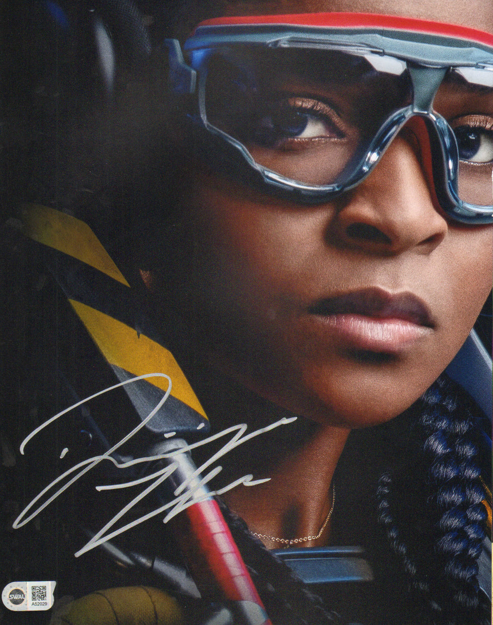 Dominique Thorne as Riri Williams / Ironheart in Black Panther: Wakanda Forever (SWAU) Signed 11x14 Photo