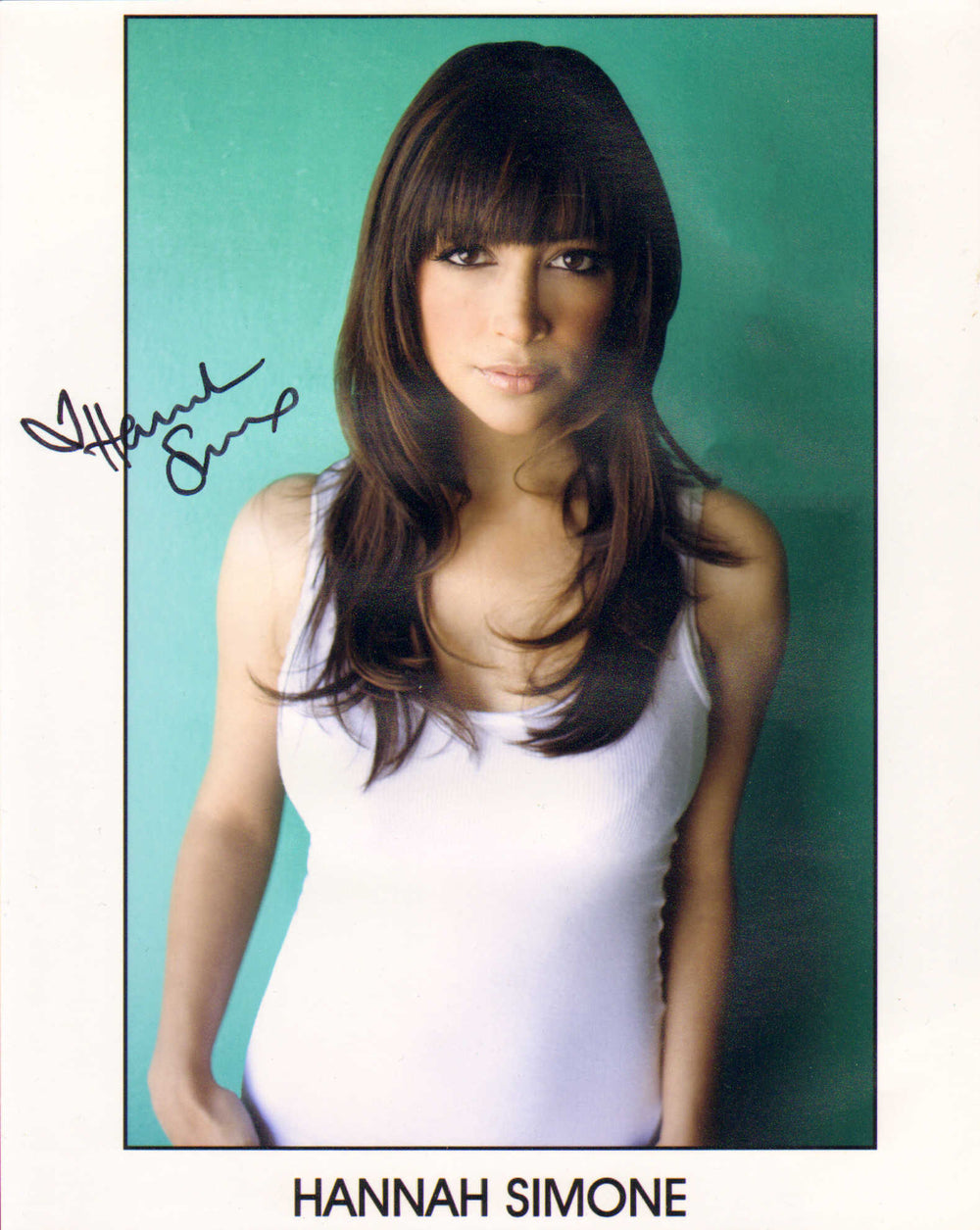 Hannah Simone from New Girl, Kicking and Screaming, & Not Dead Yet Sexy Signed 8x10 Photo