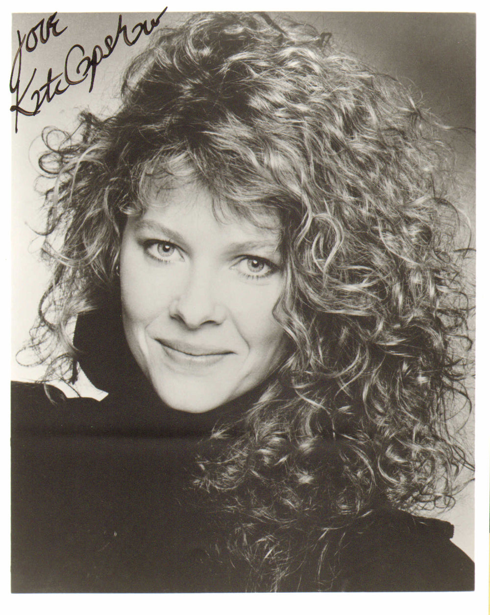 Kate Capshaw from Indiana Jones and The Temple of Doom Signed 8x10 Photo