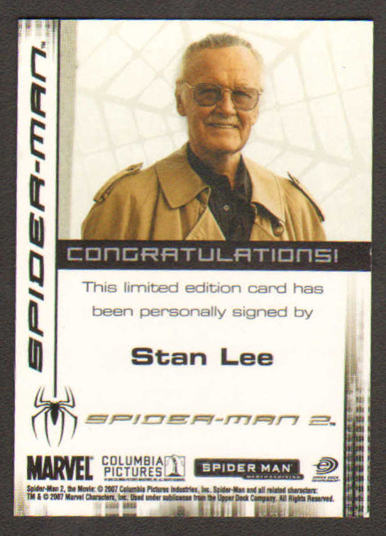 
                  
                    Spider-Man Triology Upper Deck Trading Cards 17pc LOT Signed by Tobey Maguire, Willem Dafoe, James Franco, J. K. Simmons, Joe Manganiello, Bill Nunn, Ted Raimi, Elizabeth Banks, Mageina Tovah, Bruce Campbell, Stan Lee, & More
                  
                