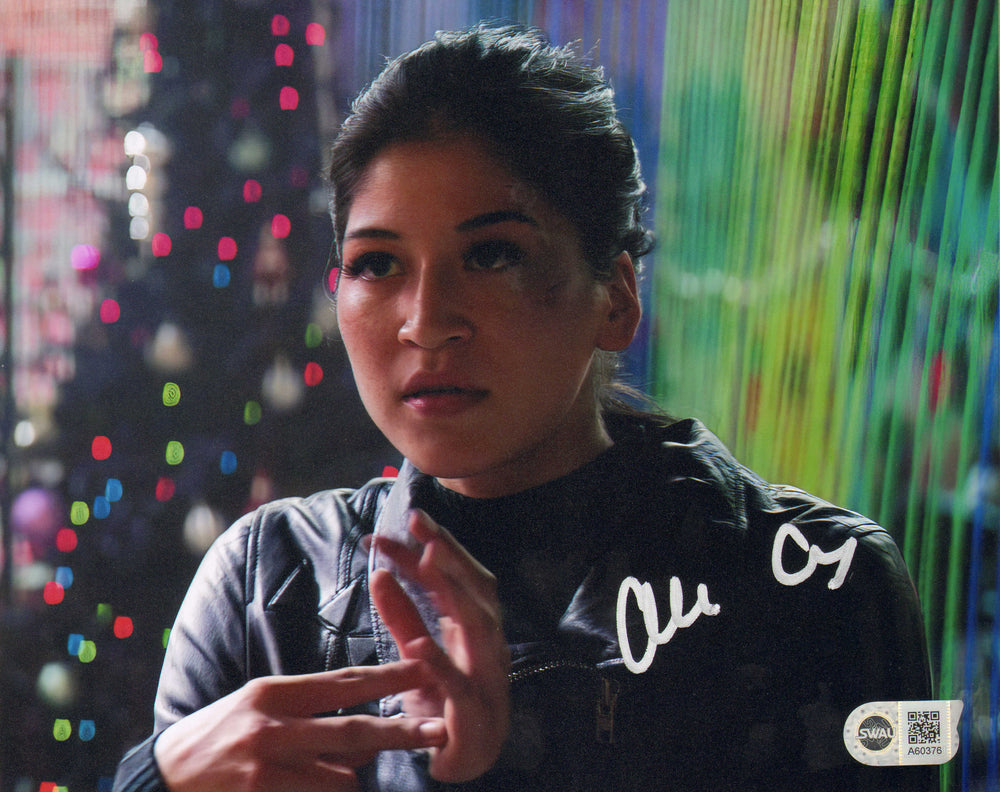 Alaqua Cox as Maya Lopez / Echo in Hawkeye (SWAU) Signed 8x10 Photo