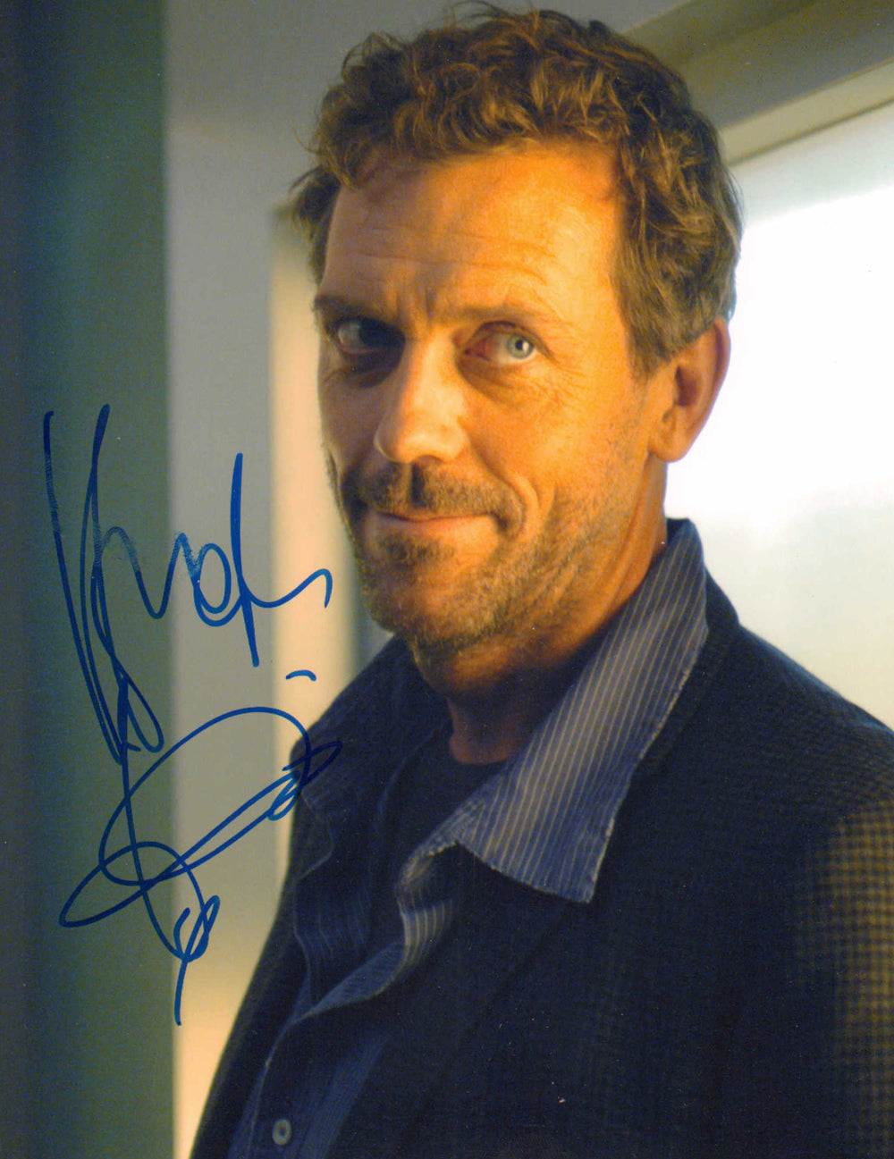 Hugh Laurie as Dr. Gregory House in House Signed 8x10 Photo